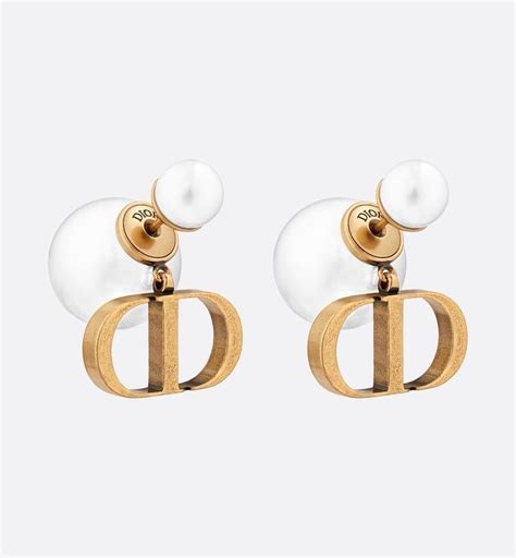 dior pearl earrings replica|Dior Earrings .